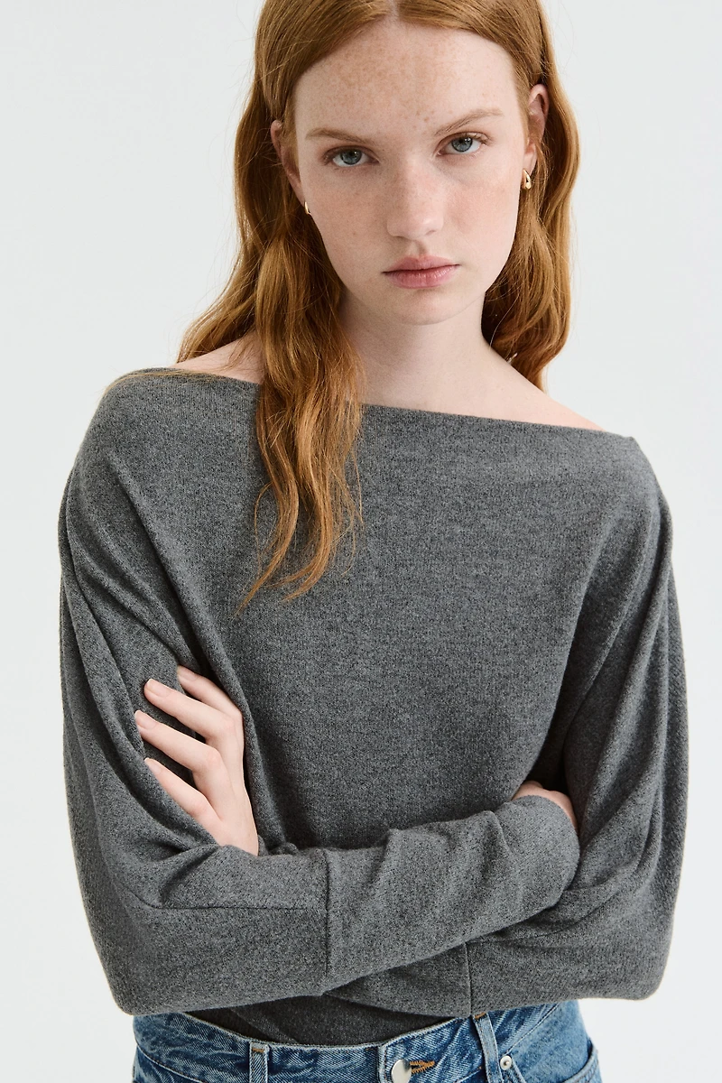 Dolman-Sleeved Top