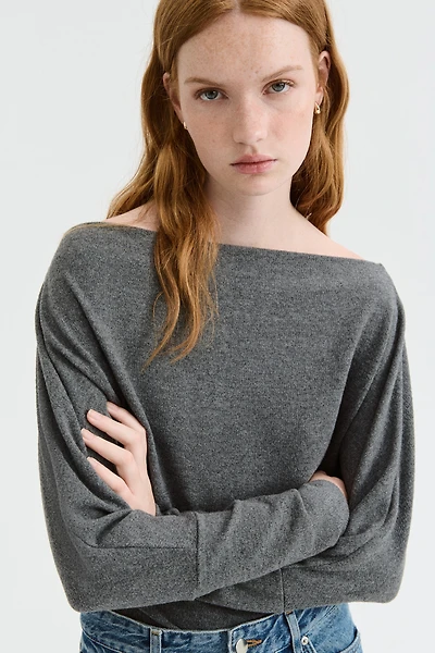 Dolman-Sleeved Top