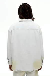 Chemise ample en denim