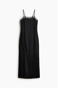 Layered Satin Dress