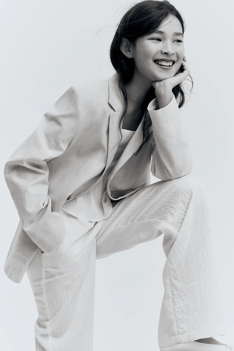 Tie-Detail Pants