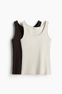 MAMA Lot de 2 débardeurs d'allaitement