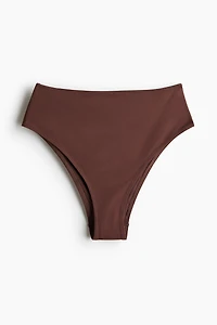 High Waist Cheeky Bikini Bottoms