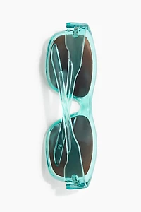 Lunettes de soleil rectangulaires