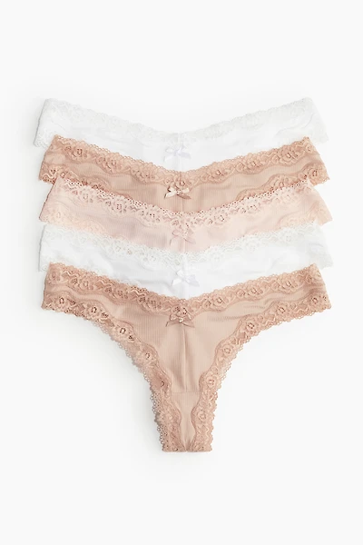 Lot de 5 culottes Brazilian