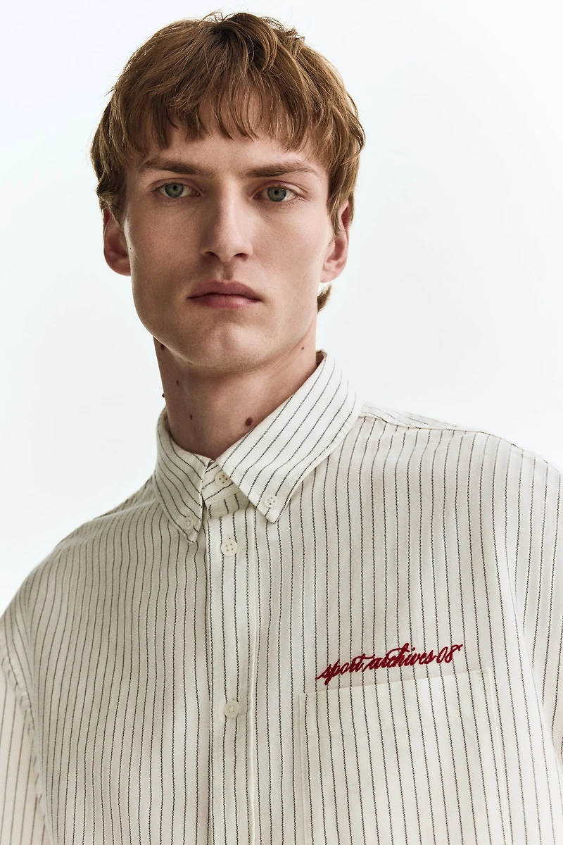 Chemise Oxford ample