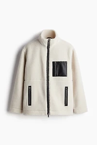 Veste ample en polar