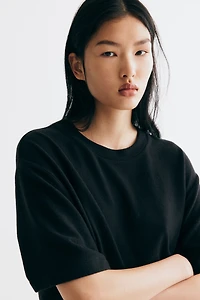T-shirt en tricot fin