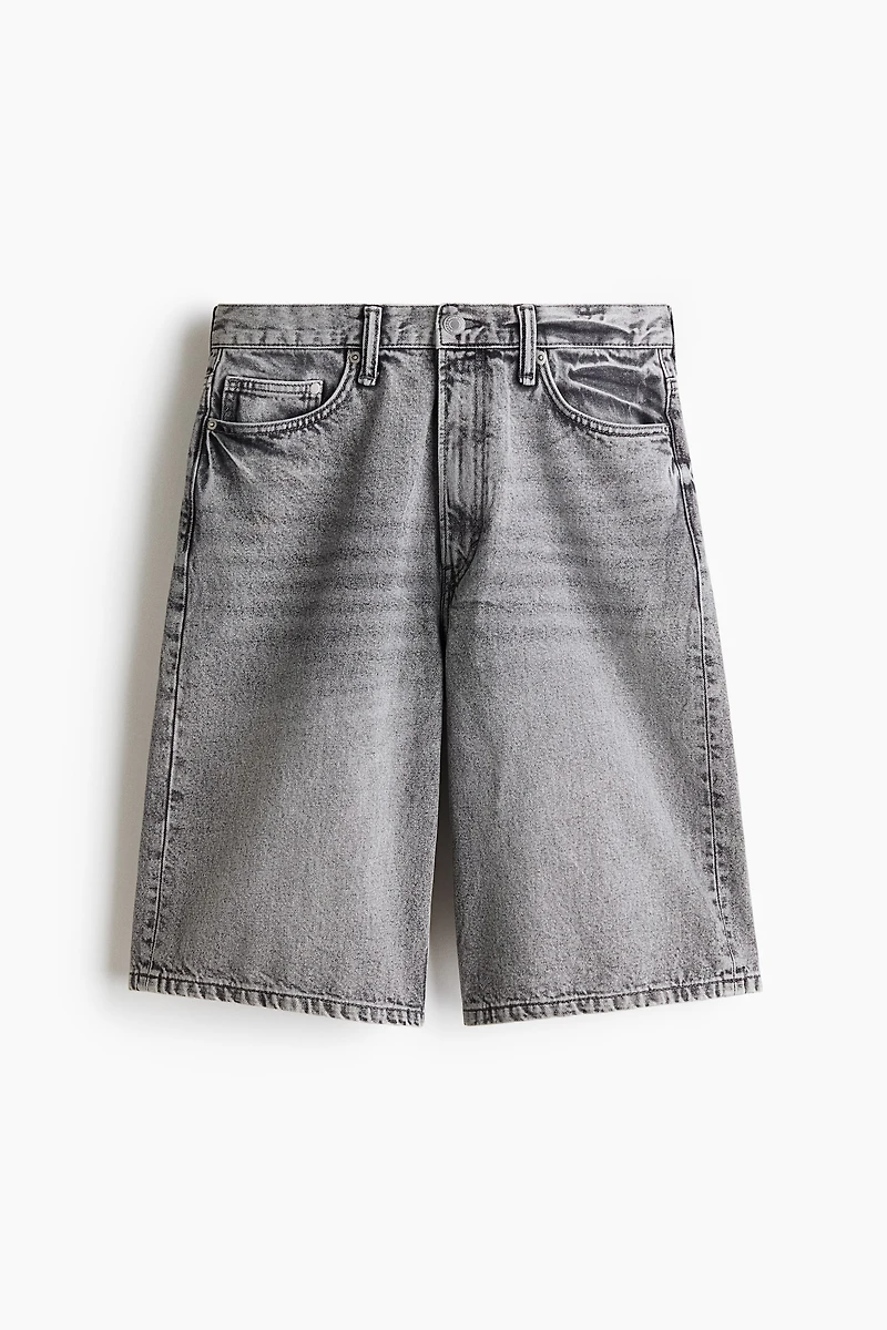 Baggy Denim Shorts