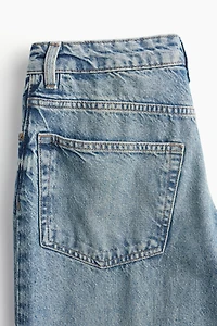Jean ample taille basse