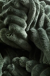 Structured Fleece Throw