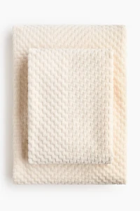 Serviette texturée