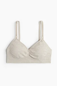 Soutien-gorge d'allaitement MAMA en coton mélangé