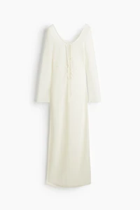 Loose-Knit Beach Dress