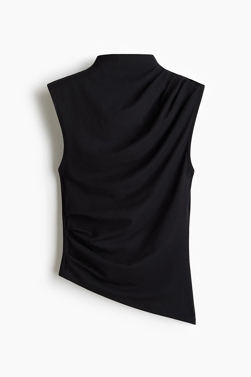 Draped Asymmetric Top