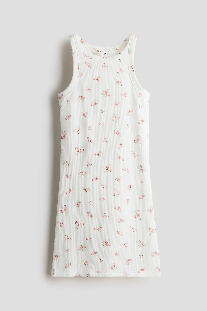 Ribbed Cotton Dress