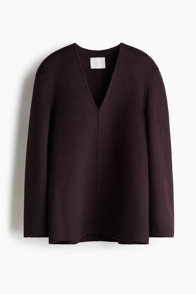 Handmade Wool-Blend Top