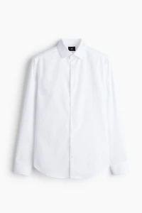 Chemise près du corps en coton