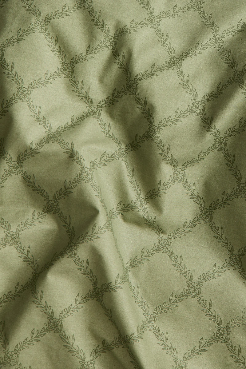 Cotton single duvet cover set