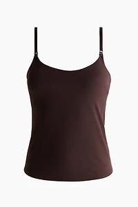 MAMA Padded-Cup Nursing Camisole Top