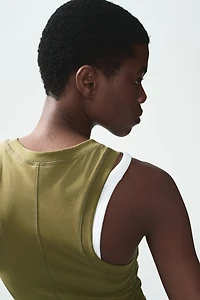 Flatlock-Seam Tank Top