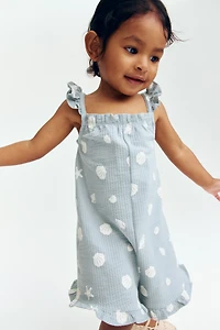 Sleeveless Jersey Romper Suit