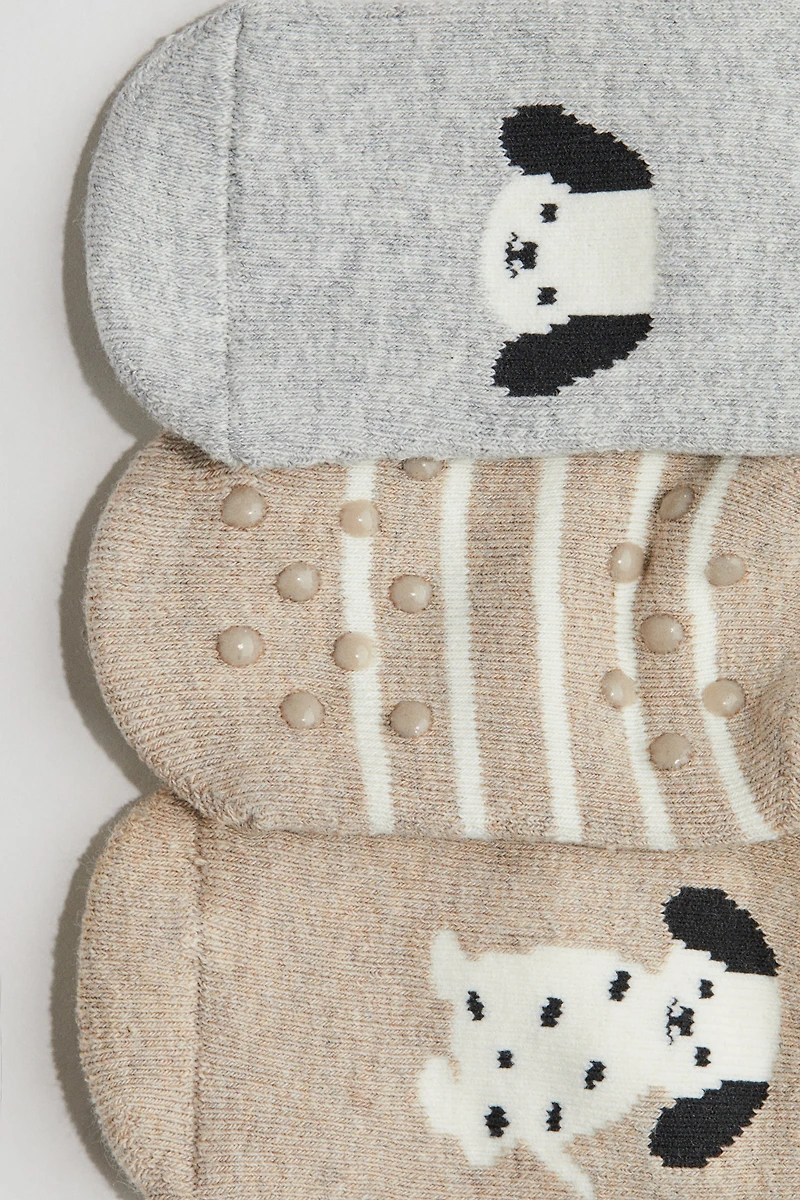 Lot de 3 paires chaussettes en bouclette