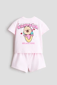 2-Piece Printed Set