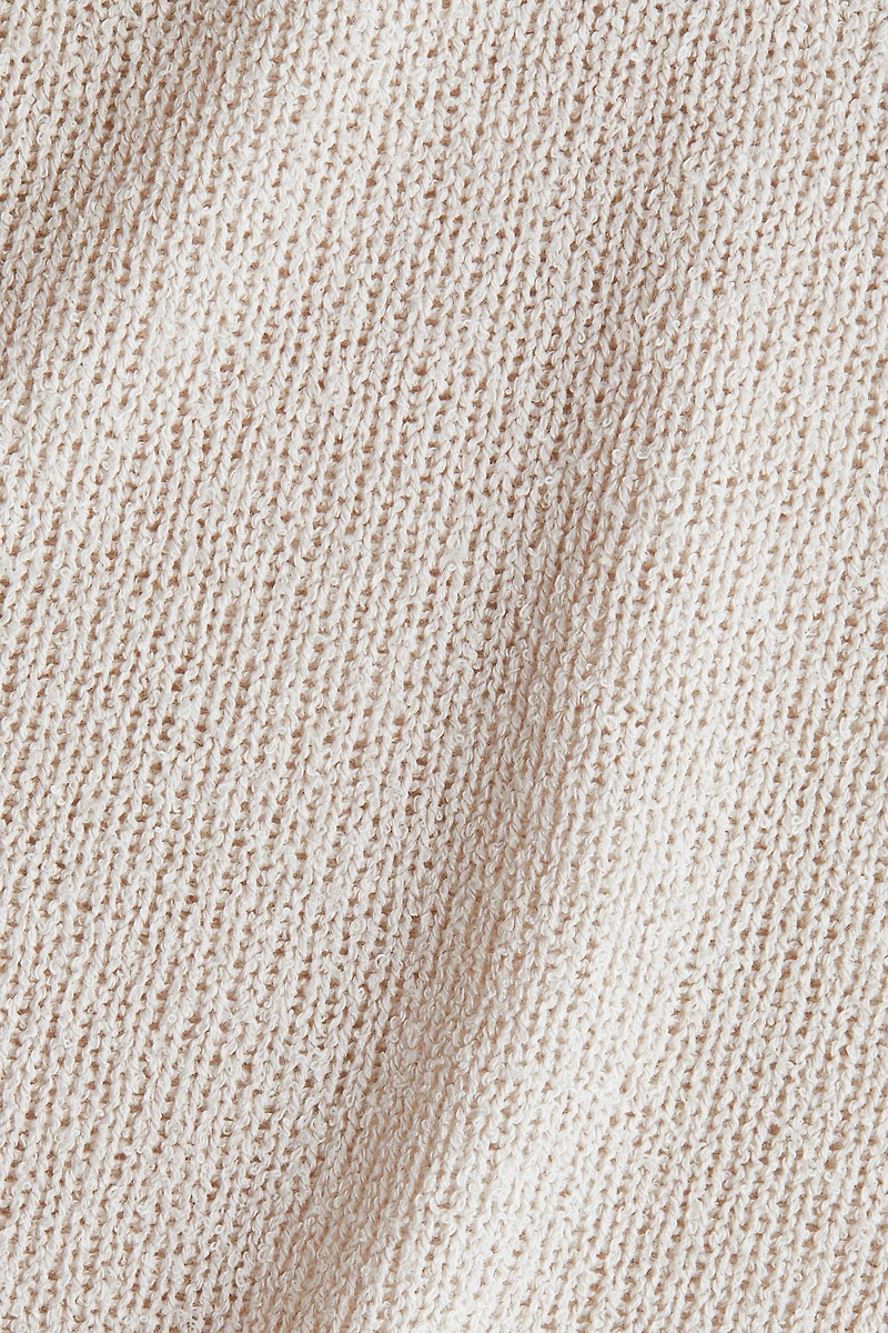 Haut en tricot avec col