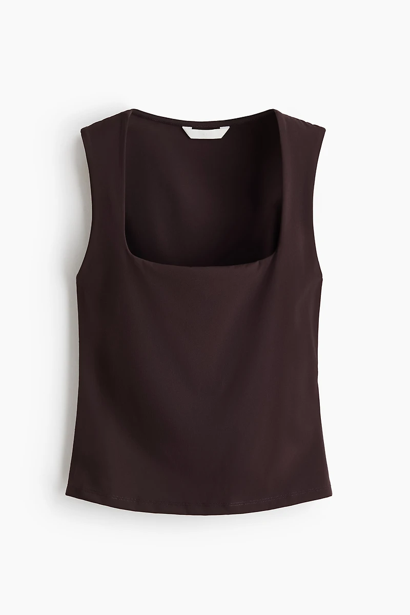 Square-Neck Tank Top