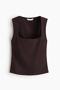 Square-Neck Tank Top