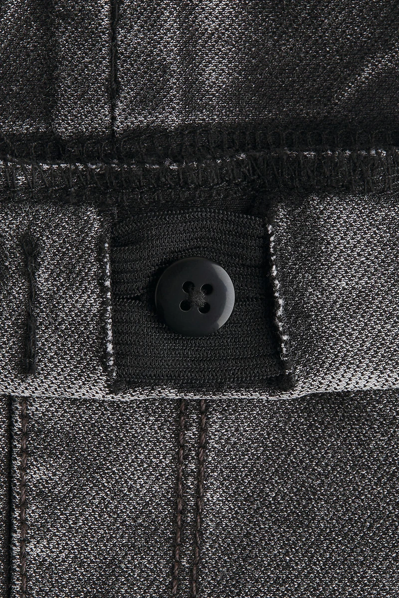 Wide Denim-look Pants