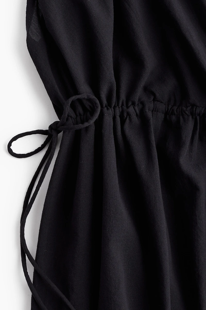 Robe grande taille en coton
