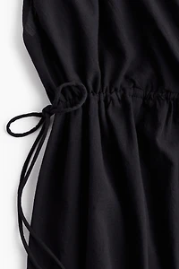 Robe grande taille en coton