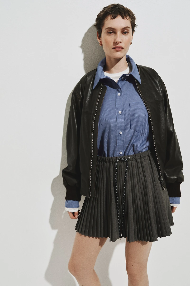 Oversized Cotton Poplin Shirt