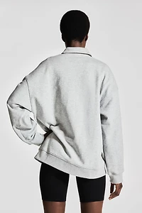 Sports Sweatshirt with Collar