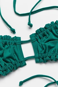 Ruffled Bikini Top