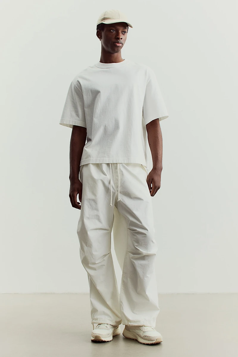 Pantalon parachute flottant