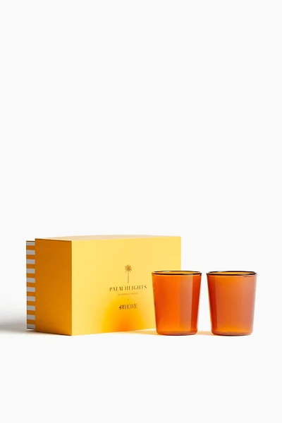 Lot de 2 verres à eau