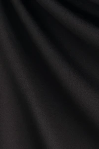 Robe asymétrique à effet drapé