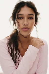 Pyjama en jersey pointelle