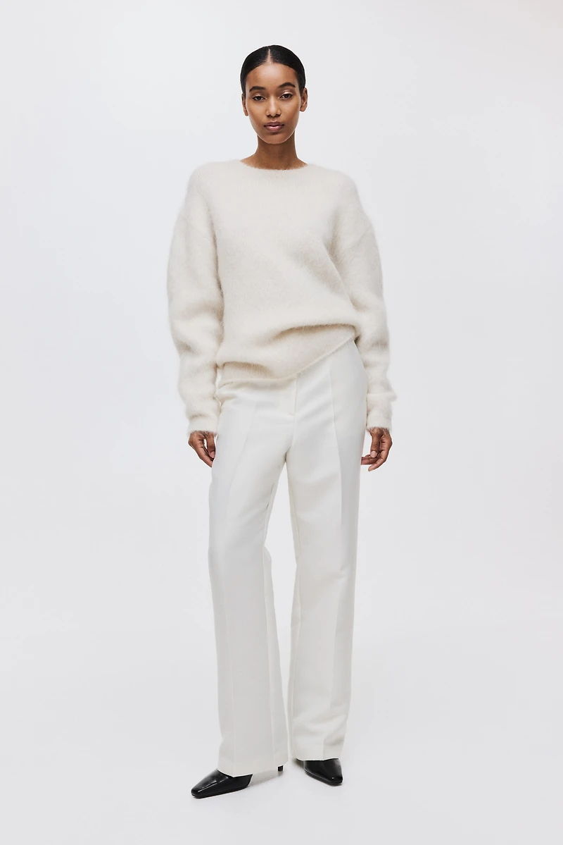 Pantalon chic à taille haute