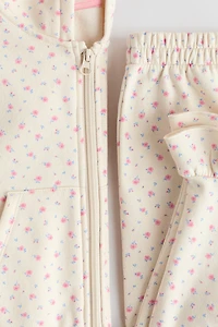 Ensemble 2 pièces en molleton imprimé