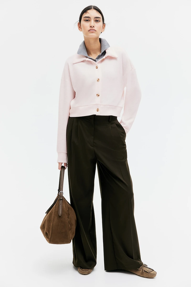 Cardigan with Collar