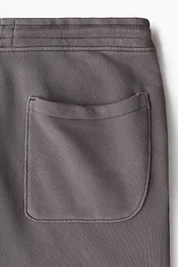 Short coupe classique en molleton