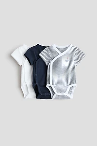 3-pack Wrapover Bodysuits