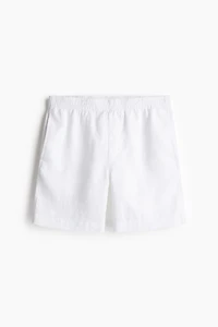 Short Coupe Classique en lin