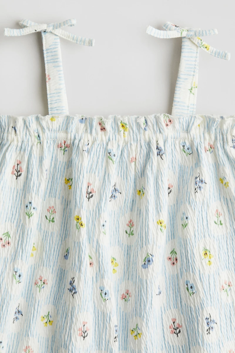 Crinkled Romper Suit