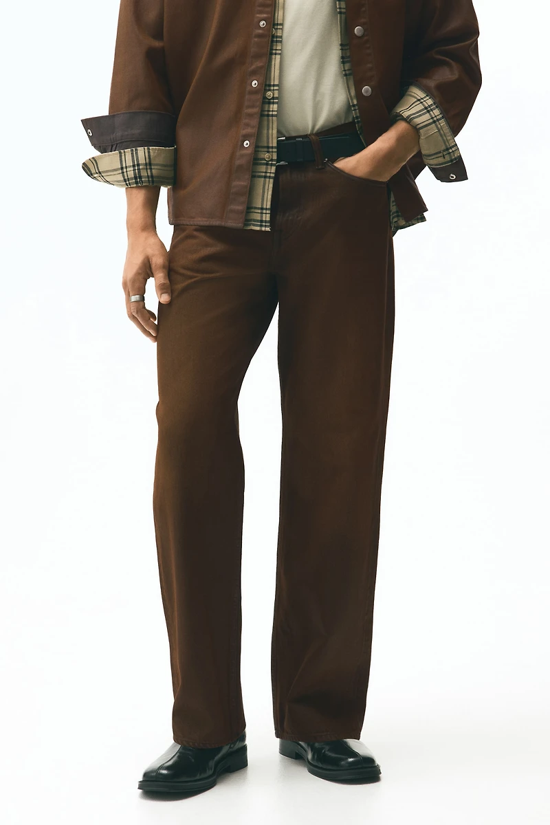 Jean droit décontracté