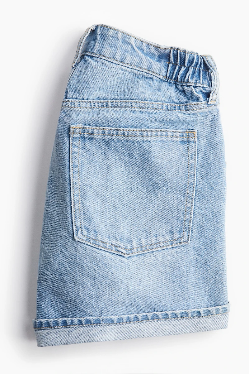 MAMA Denim Shorts